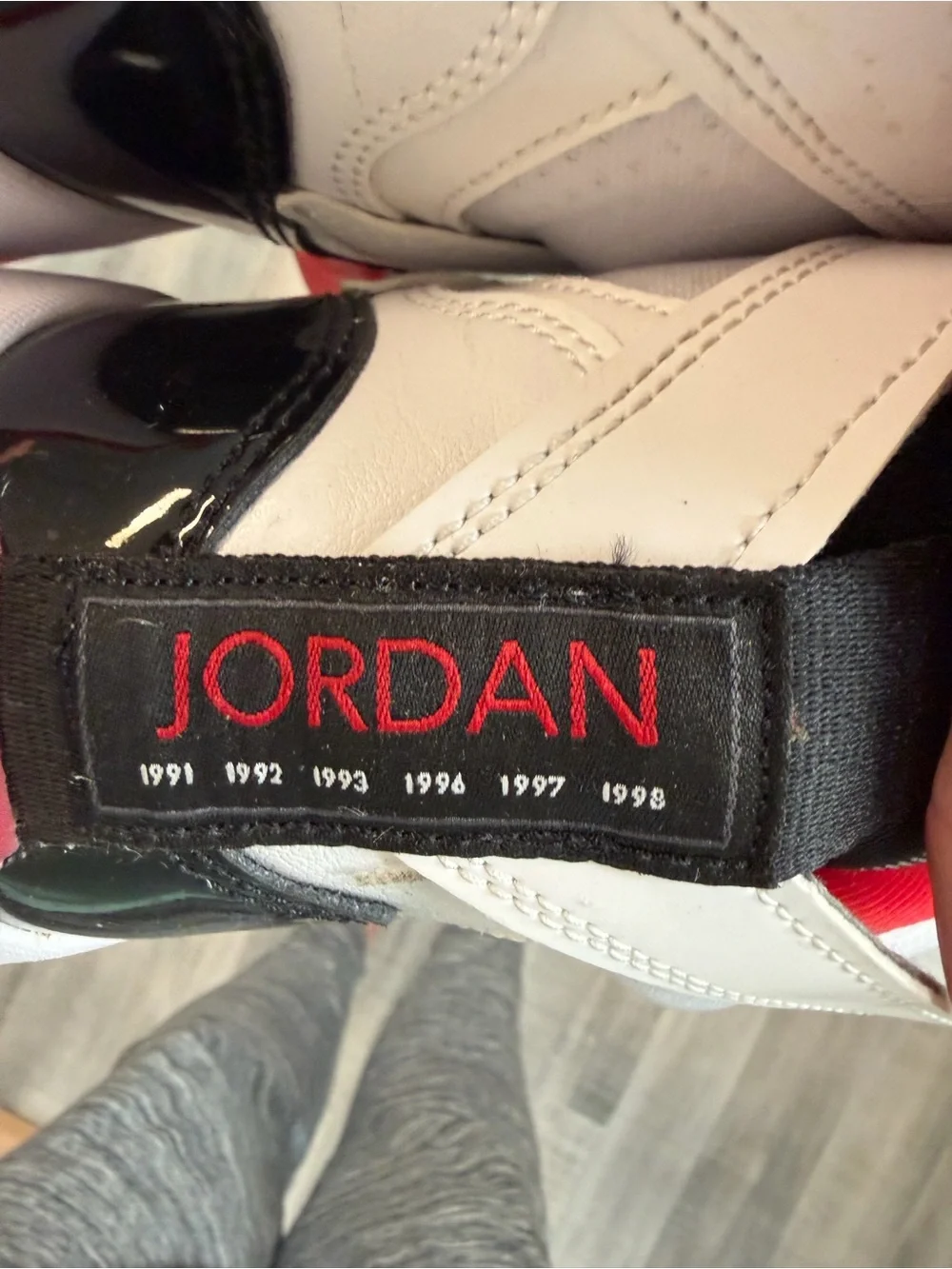 Nike Air Jordan Two Trey White Black Gym Red Men’s Shoes Size 10.5 DO1925-106
